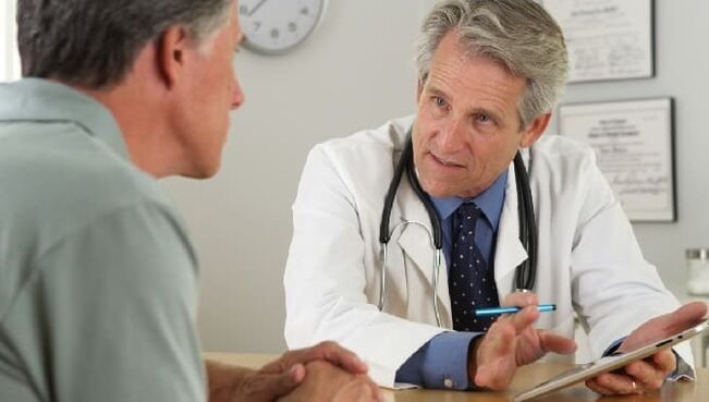 Patient at the doctor's recipient